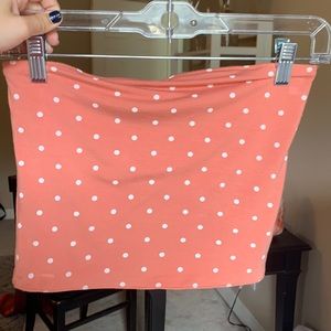 Polka Dot American Eagle Tube Top